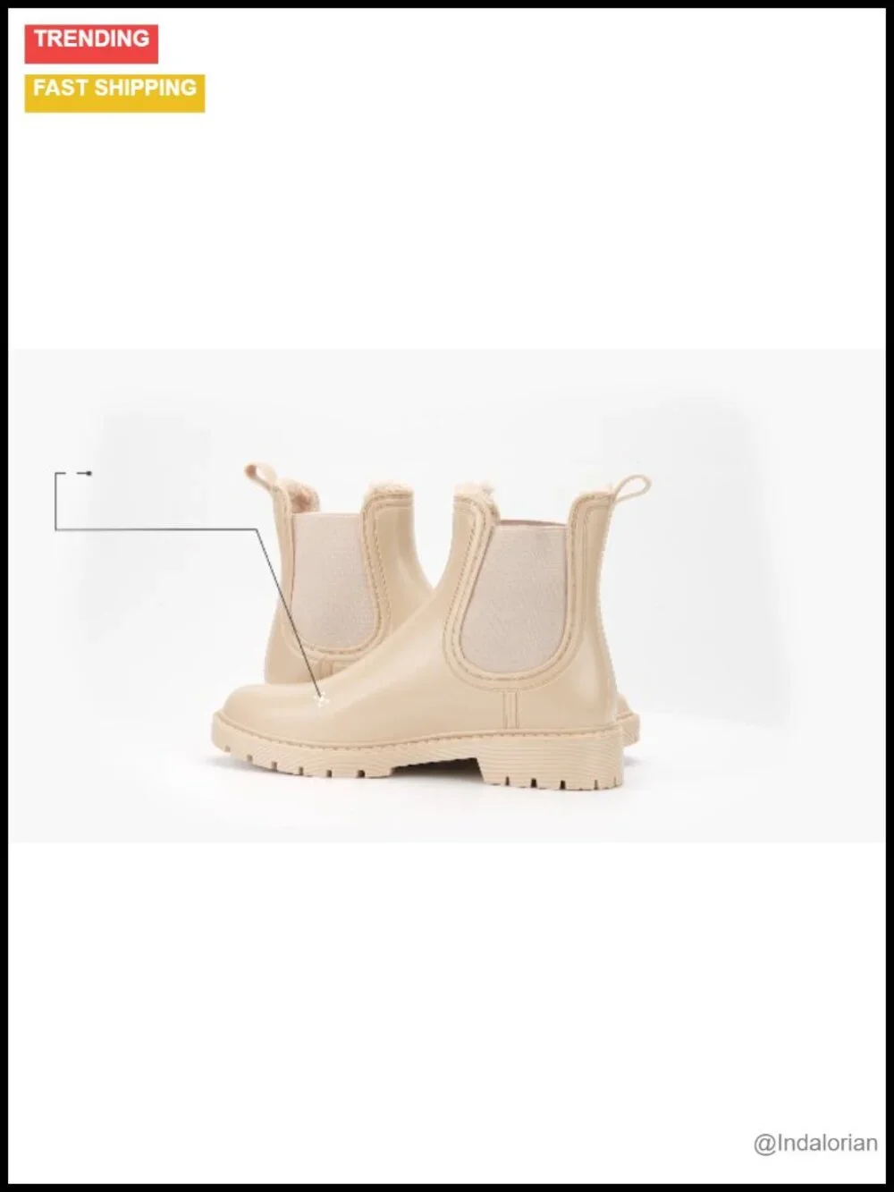 Women's Waterproof Insulated Snow Boots Fur Lined Chelsea Ankle Booties